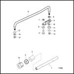 Attaching Kit- 6/8/9.9/15 Hp (11606A1 and 11606A2)