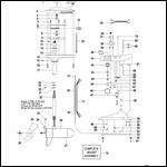 Complete Trolling Motor (Model HVF5000 / HVF5200) (12 Volt)