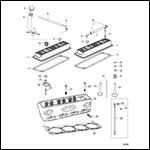 CYLINDER HEAD AND ROCKER COVER