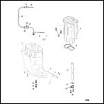 Drive Shaft Housing And Exhaust Tube