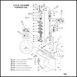 Gear Housing (Driveshaft-Counter-S/N-0G437999 & Below)