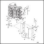 Throttle And Choke Linkage Intake Cover