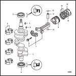 Crankshaft, Pistons and Connecting Rods