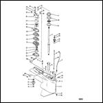 Gear Housing Driveshaft-1.87:1 Gear Ratio 4.75 Inch Dia