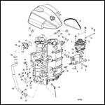 Alternator/Starboard Cylinder Block Components