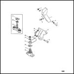 Transmission And Engine Mounting (Borg Warner 72)