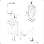 Driveshaft Housing and Exhaust Tube