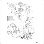 Drive Shaft Housing And Exhaust Tube