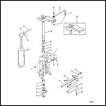 Swivel Bracket And Steering Arm (Casting Number 1499-8709C5)