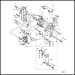 Clamp Brackets Power Trim and Gas Assist