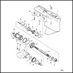 Gear Housing Propeller Shaft - Casting # is 1674-814247C