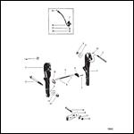 Transom Brackets (S/N-Merc-5488751/Mariner-5316380 & Below)