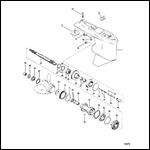 GEAR HOUSING (PROPELLER SHAFT)(1.87:1)