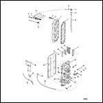 REED BLOCK AND CYLINDER HEAD