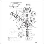 Crankshaft (15)(9.9-S/N-USA-0G112450/BEL-9831800 & Up)