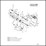 Gear Housing Propeller Shaft - 2.00:1 Gear Ratio