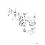 CRANKSHAFT, PISTONS AND CONNECTING RODS