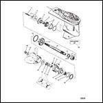 Gear Housing Assembly (Propshaft) (6 Jaw Reverse Clutch)