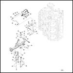 Throttle Lever and Shift Shaft