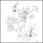 Transom Bracket (SN- USA 0T801000/ BEL 0P268000 and Up)