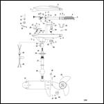 Complete Trolling Motor (Model SW82HBD / SW82HBV) (24 Volt)