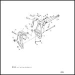 TRANSOM BRACKETS (S/N-0G589999 AND BELOW)