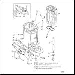 DRIVESHAFT HOUSING AND EXHAUST TUBE