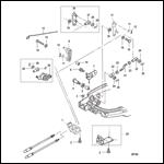 Throttle/Shift Linkage 9.9 Remote Models