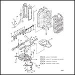 EXHAUST MANIFOLD AND EXHAUST PLATE