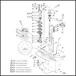 GEAR HSG (DRIVESHAFT)(STD ROTATION) (S/N-0G437999, BELOW)