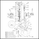 GEAR HSG (DRIVESHAFT)(STD ROTATION) (S/N-0G438000, UP)