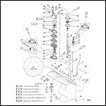 GEAR HSG (DRIVESHAFT)(CNTR ROTATION) (S/N-0G438000, UP)