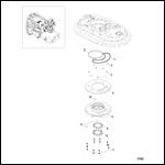 Steering System Lower King Pin Adaptor (12mm Fasteners)