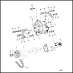 ALTERNATOR AND MOUNTING HARDWARE