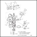 CRANKSHAFT PISTONS AND CONNECTING RODS