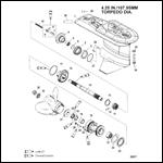 GEAR HOUSING (PROP SHAFT)(2.31:1 GEAR RATIO)