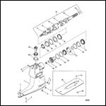 DRIVESHAFT HOUSING AND DRIVE GEARS