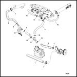 Cooling System Raw Water, Starboard (SN 1A380209 & Below)