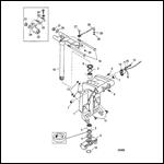 Swivel Bracket With Integral Trim