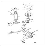 Flywheel, Starter Motor and Ignition Coils