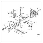 CLAMP AND SWIVEL BRACKET (TRANSOM)