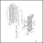 CYLINDER BLOCK AND CRANKCASE ASSEMBLY