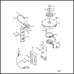 FLYWHEEL, IGNITION COIL AND SWITCH BOX