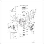 CYLINDER BLOCK CRANKCASE AND COVERS