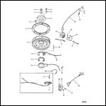 FLYWHEEL, IGNITION COIL AND SWITCH BOX