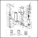 POWER TRIM-LONG SHAFT (S/N-0C159200 THRU 0D181999)