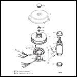 FLYWHEEL AND STARTER MOTOR (50/60)