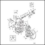 CYLINDER BLOCK AND CRANKCASE