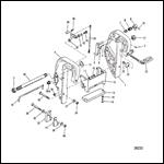 CLAMP BRACKET (MANUAL) (S/N: 0D1812000 AND UP)