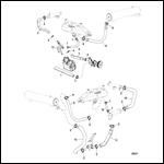 Cooling System Raw Water Components (SN 1A380210 & Above)